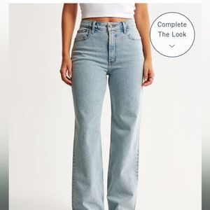Abercrombie 90’s Relaxed Jean High Rise / Size 26 Curve Love